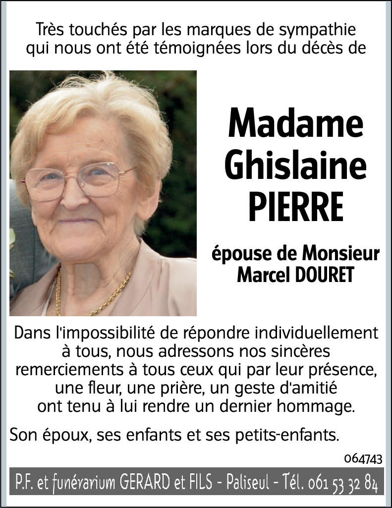 Ghislaine PIERRE