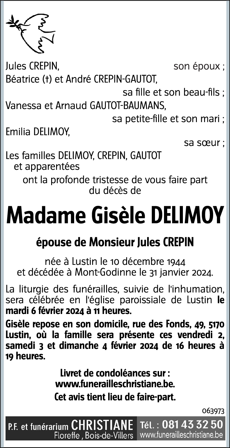 Gisèle DELIMOY