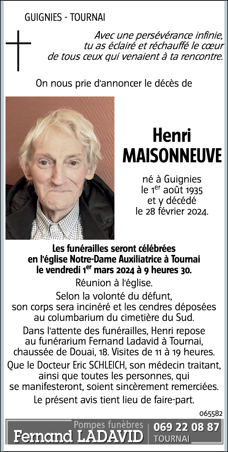 Henri MAISONNEUVE