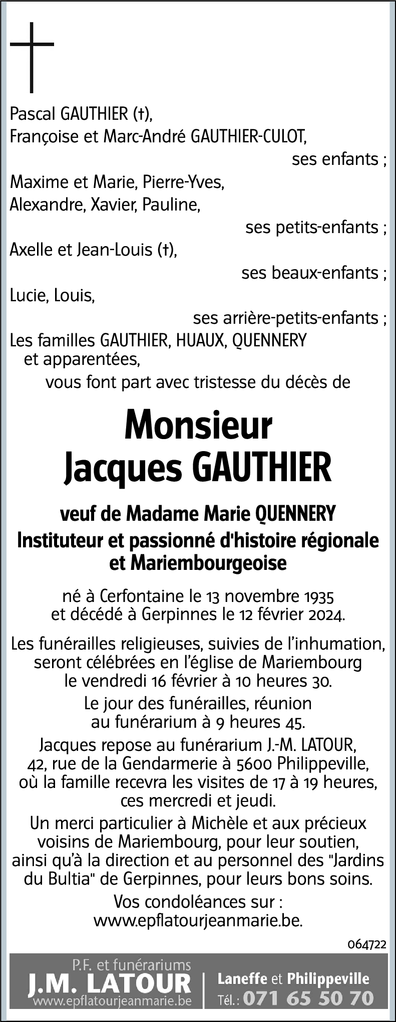 Jacques GAUTHIER