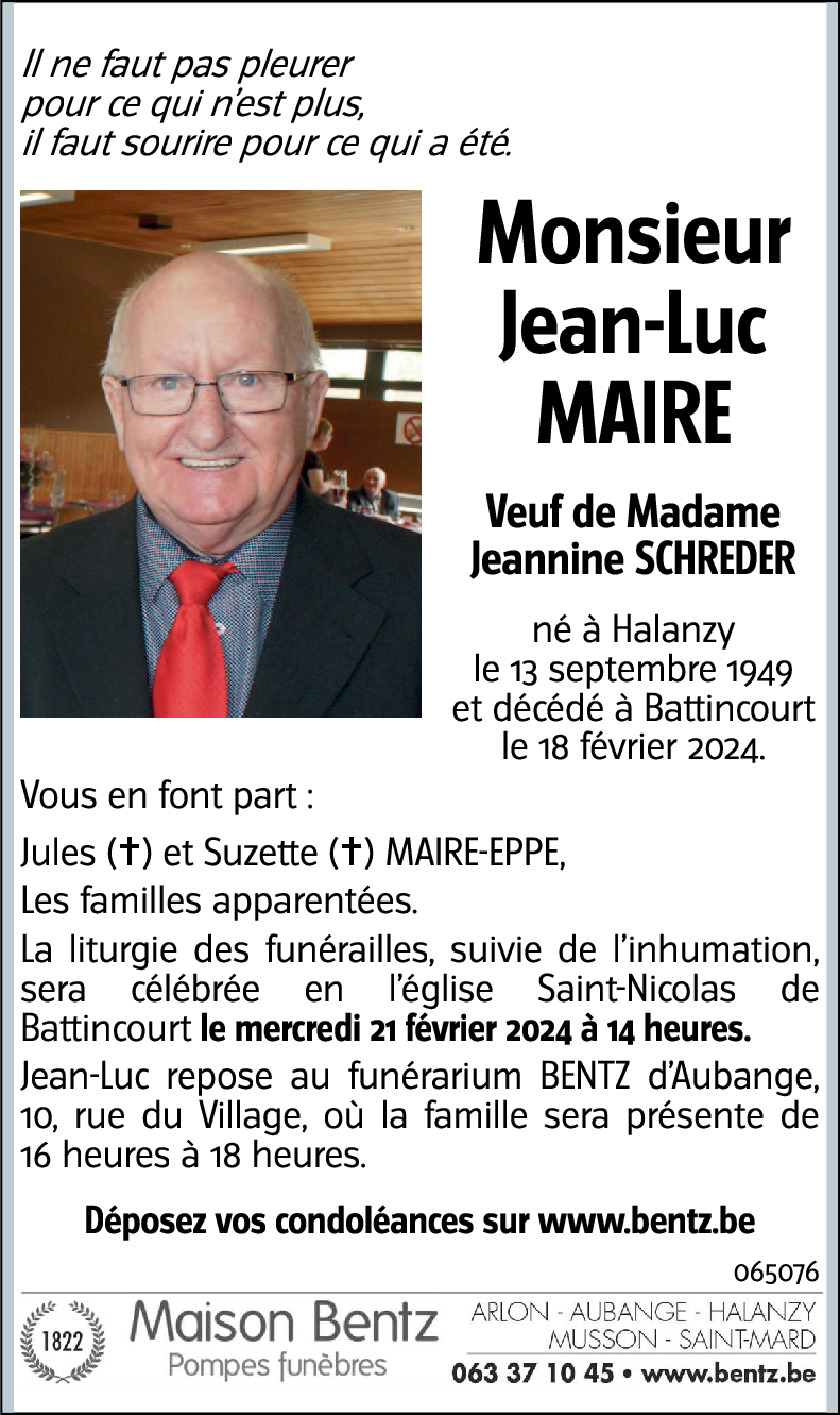 Jean-Luc MAIRE