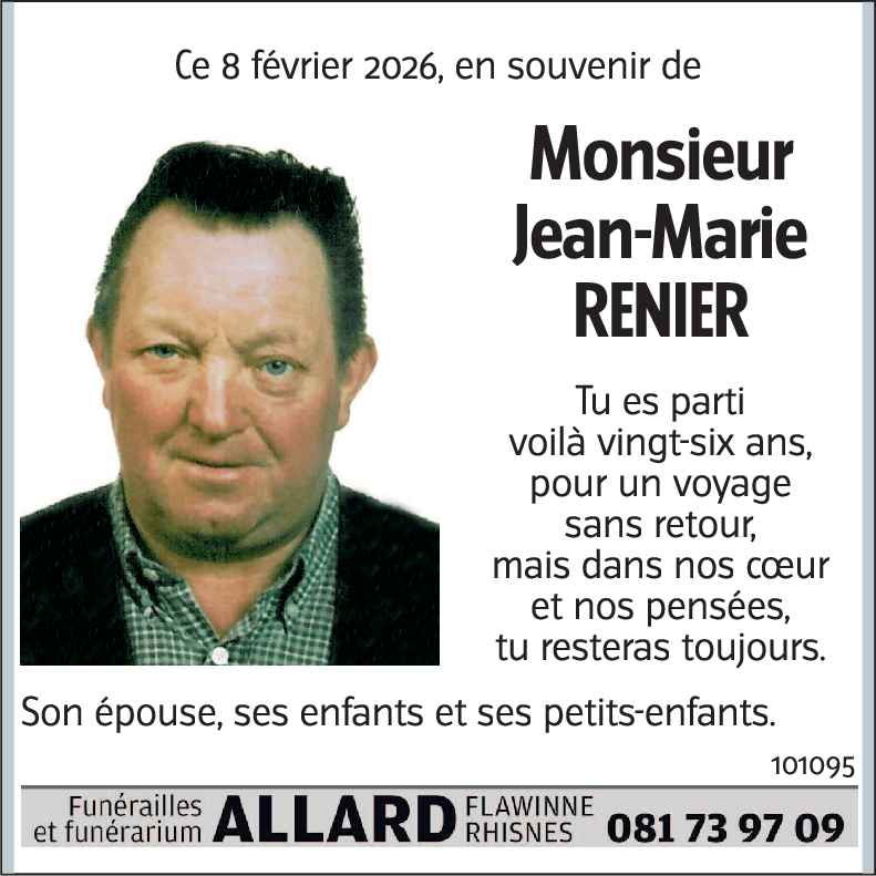 Jean-Marie RENIER