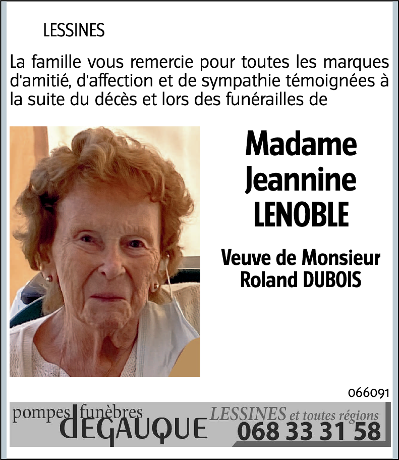 Jeannine LENOBLE