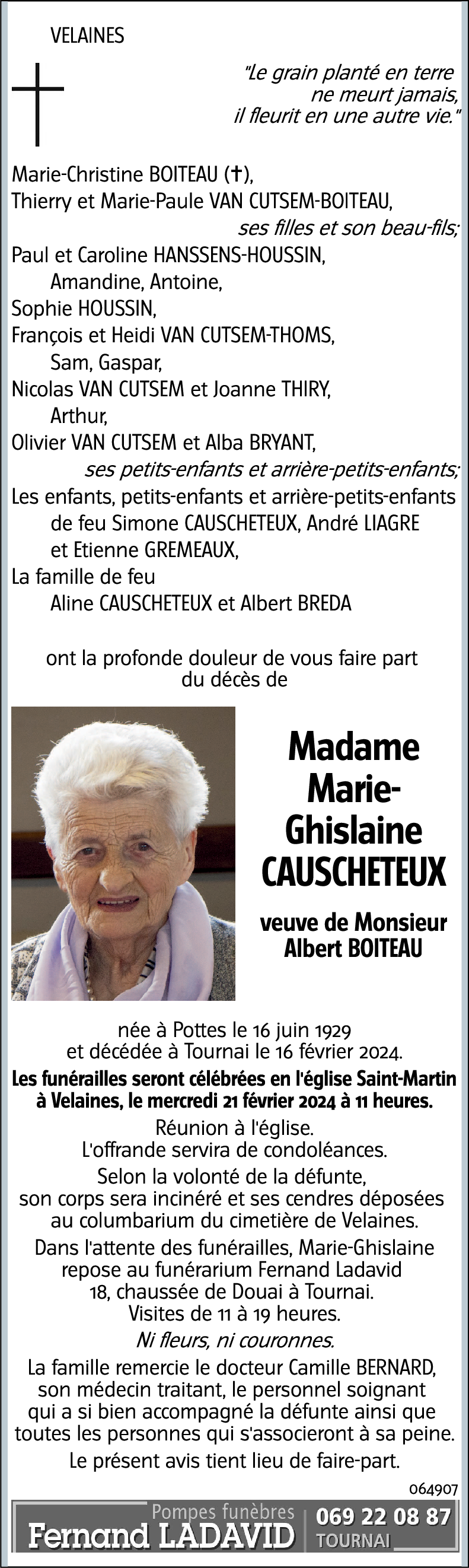Marie-Ghislaine CAUSCHETEUX