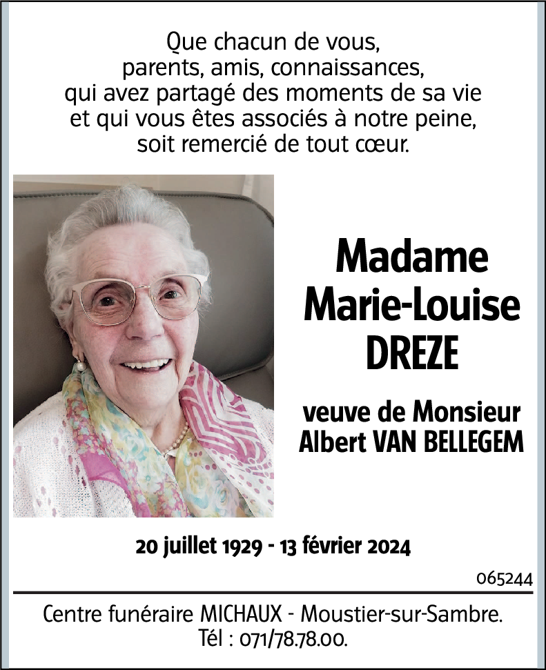 Marie-Louise DREZE