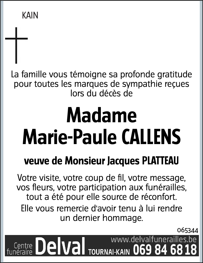 Marie-Paule CALLENS