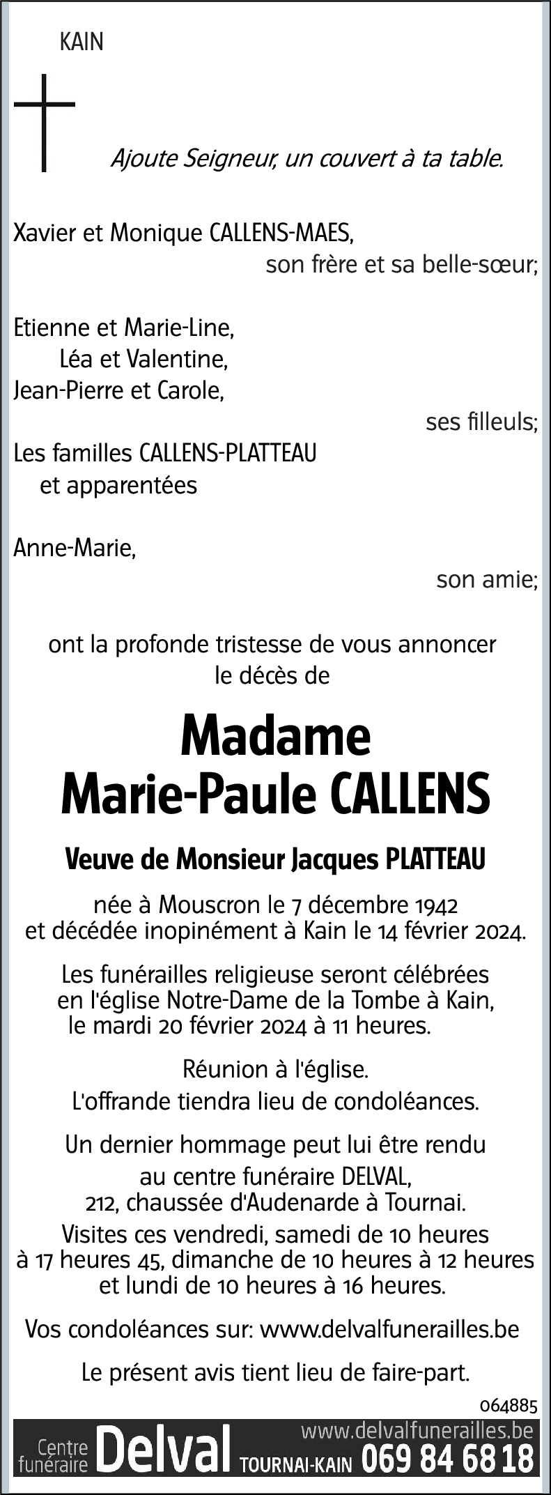 Marie-Paule CALLENS