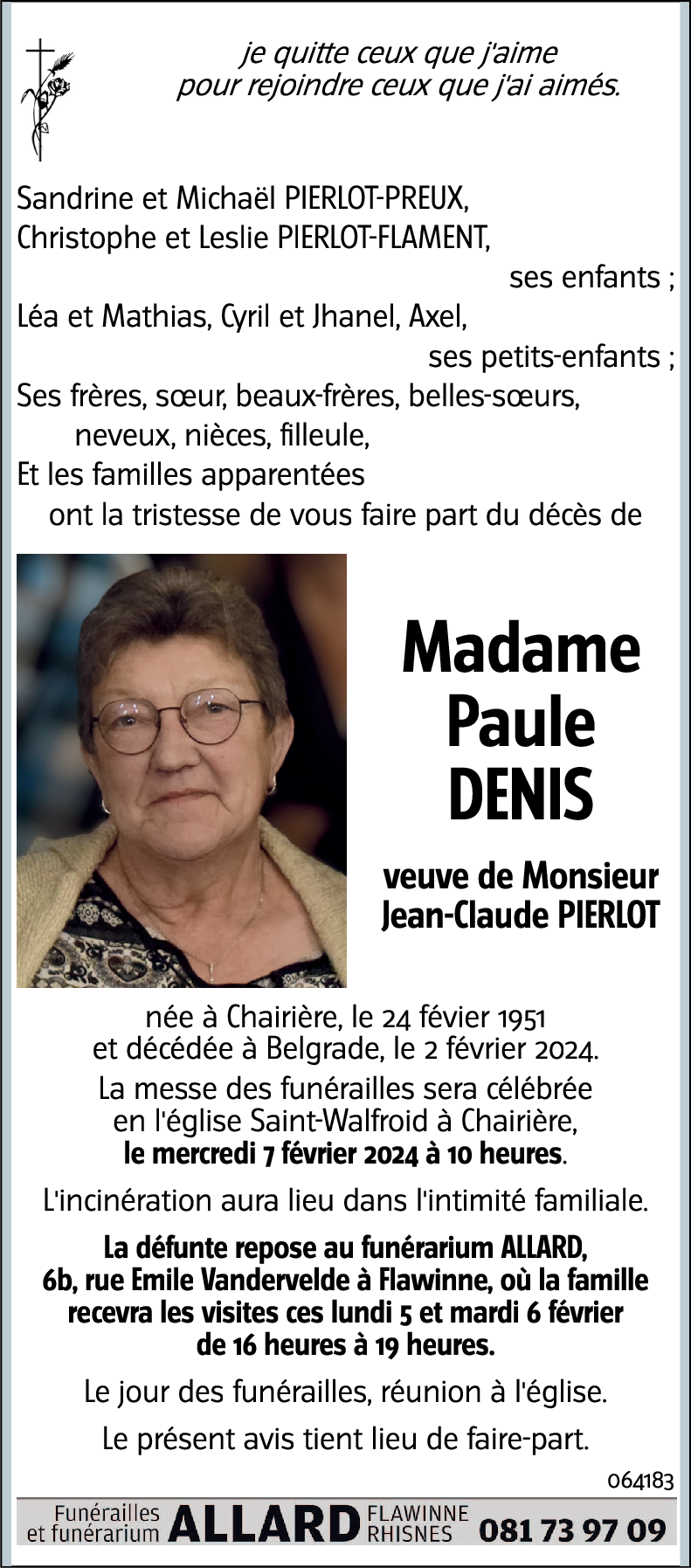 Paule DENIS