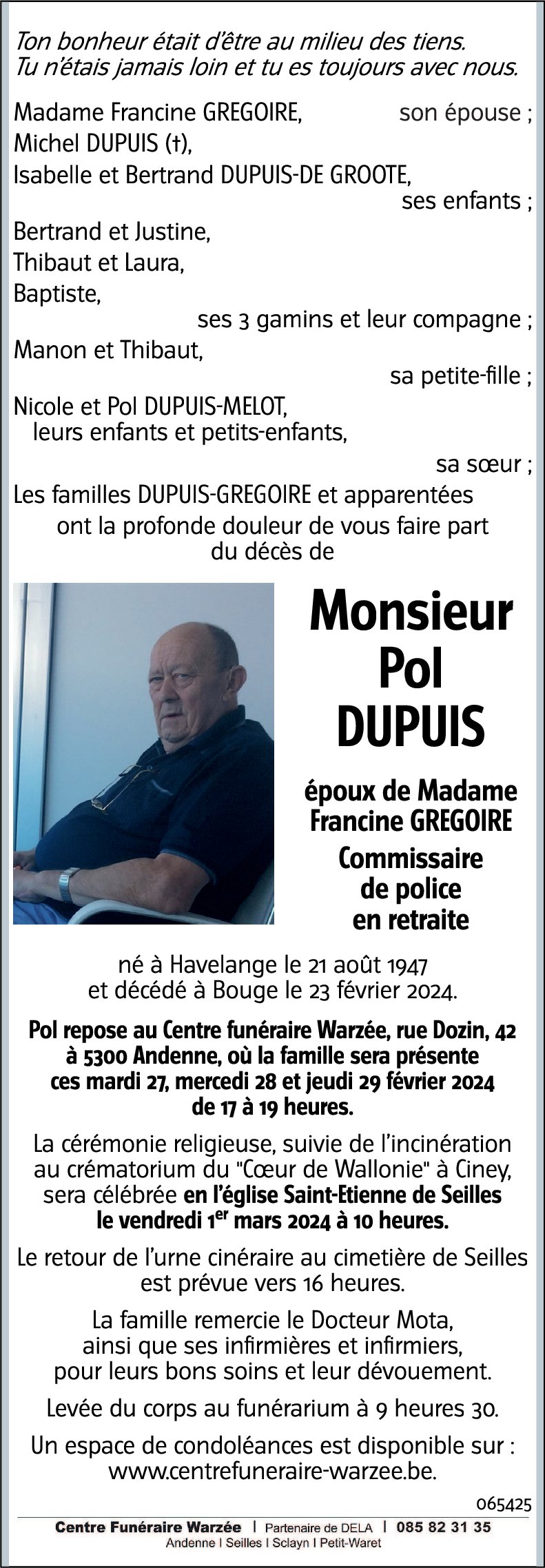 POL DUPUIS