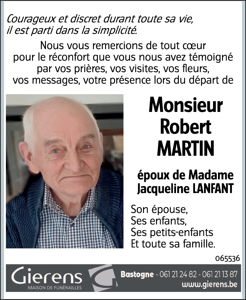 Robert MARTIN