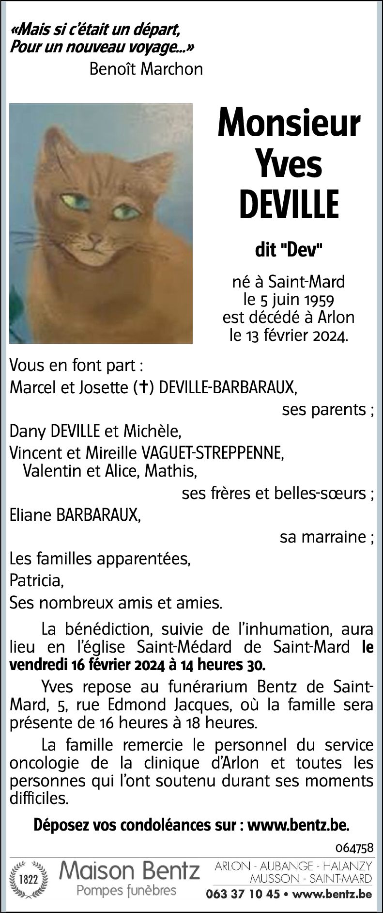 Yves DEVILLE