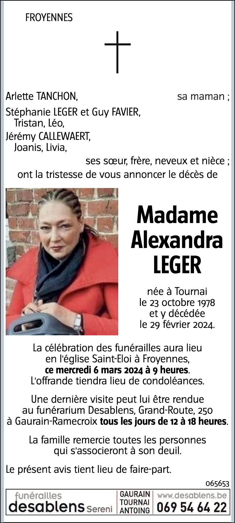 Alexandra LEGER