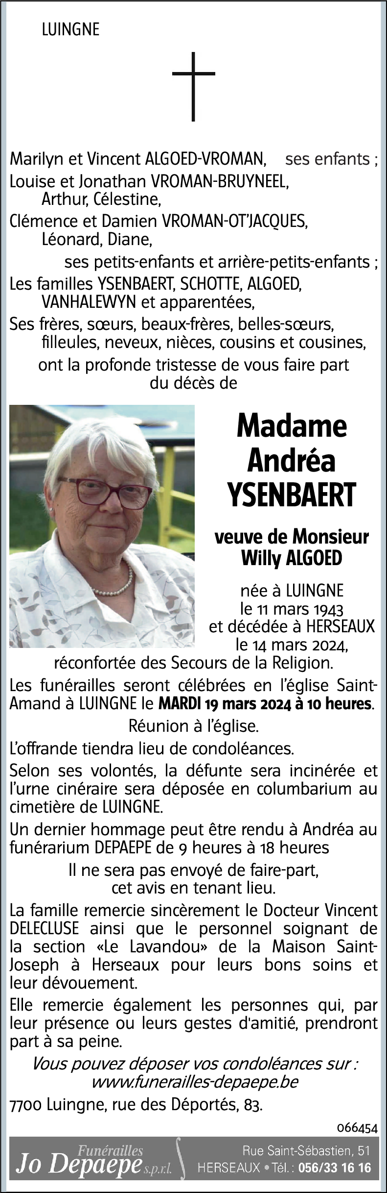 Andréa YSENBAERT