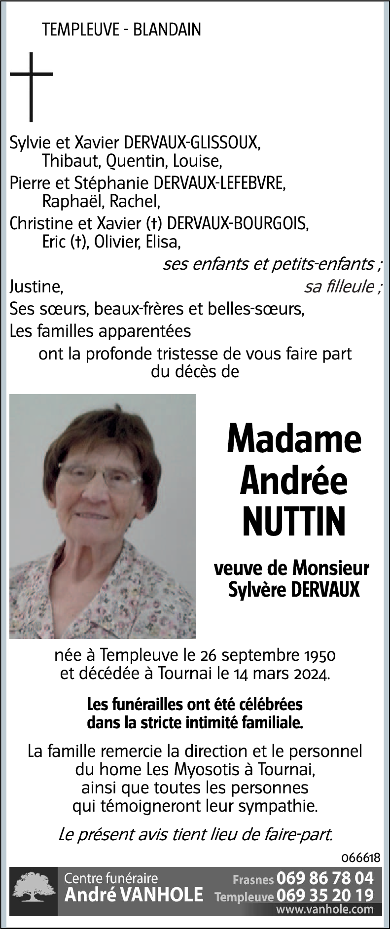 Andrée NUTTIN