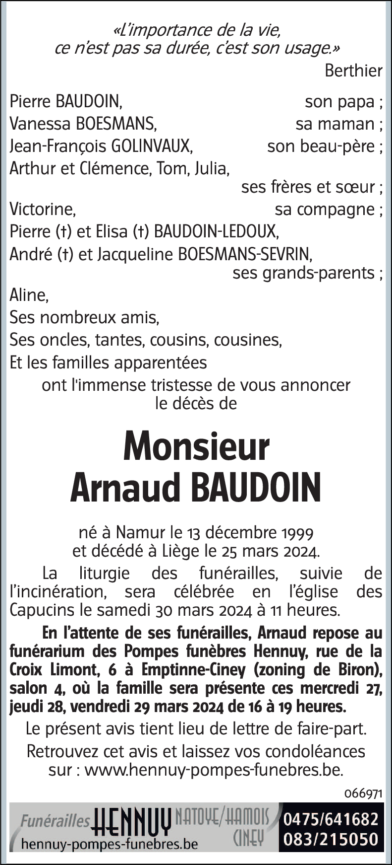 Arnaud BAUDOIN