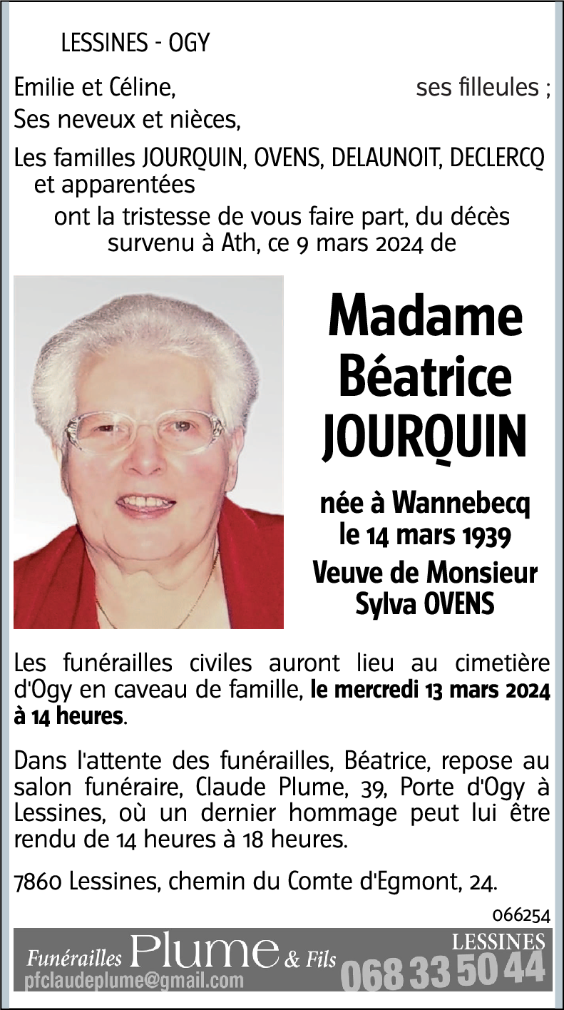 Béatrice JOURQUIN