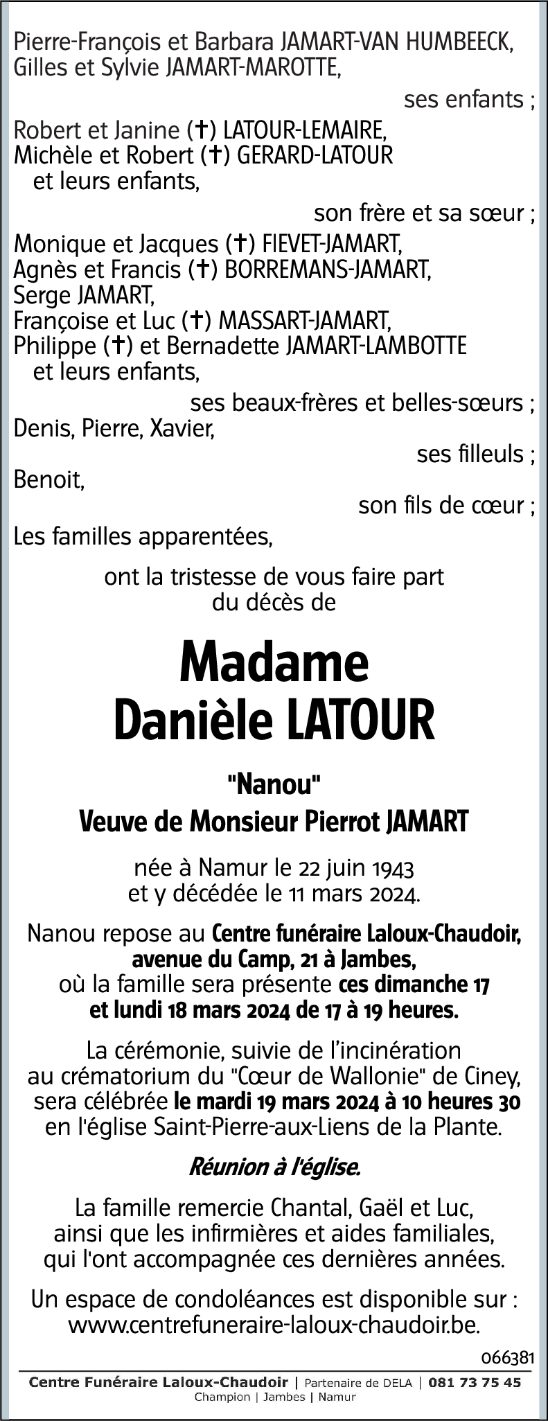 Daniele Nanou LATOUR