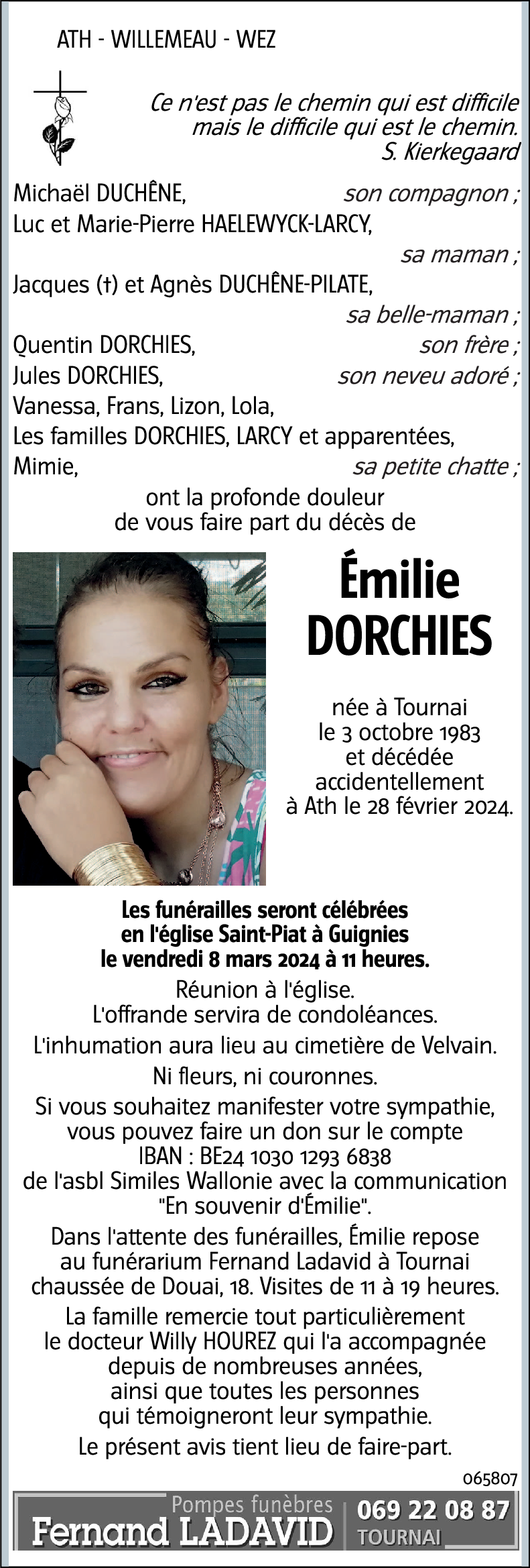 Emilie DORCHIES
