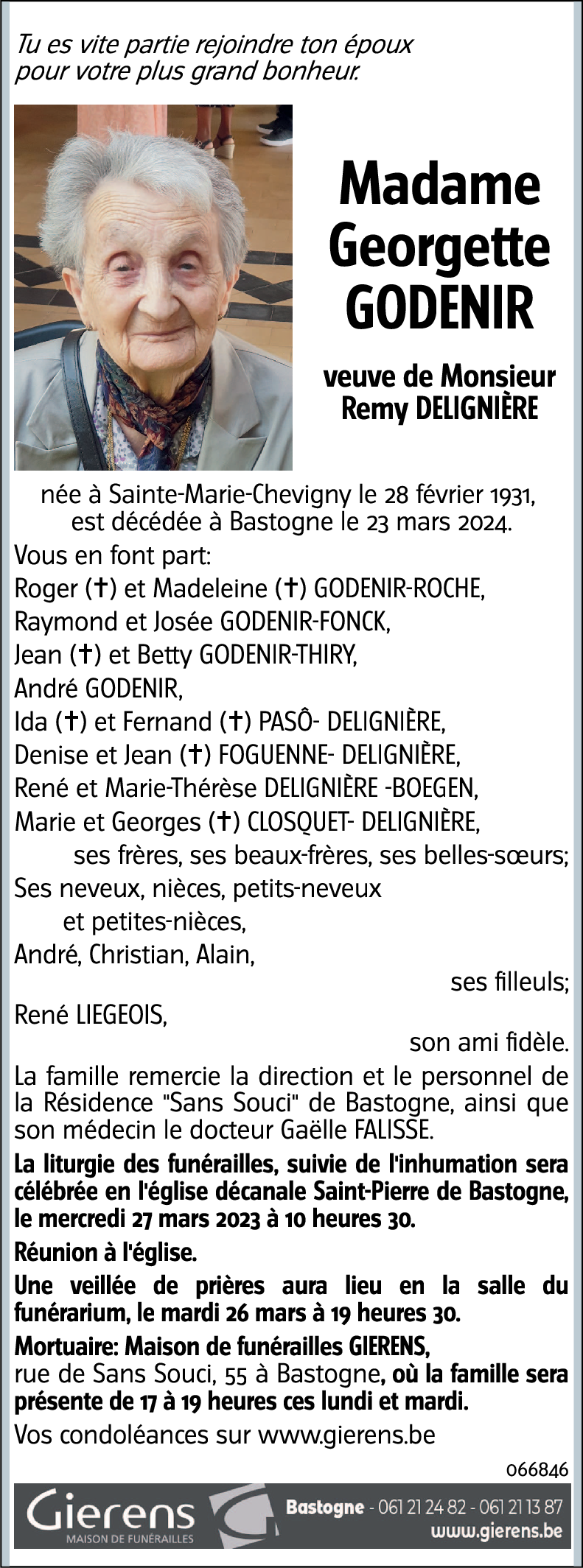 Georgette GODENIR