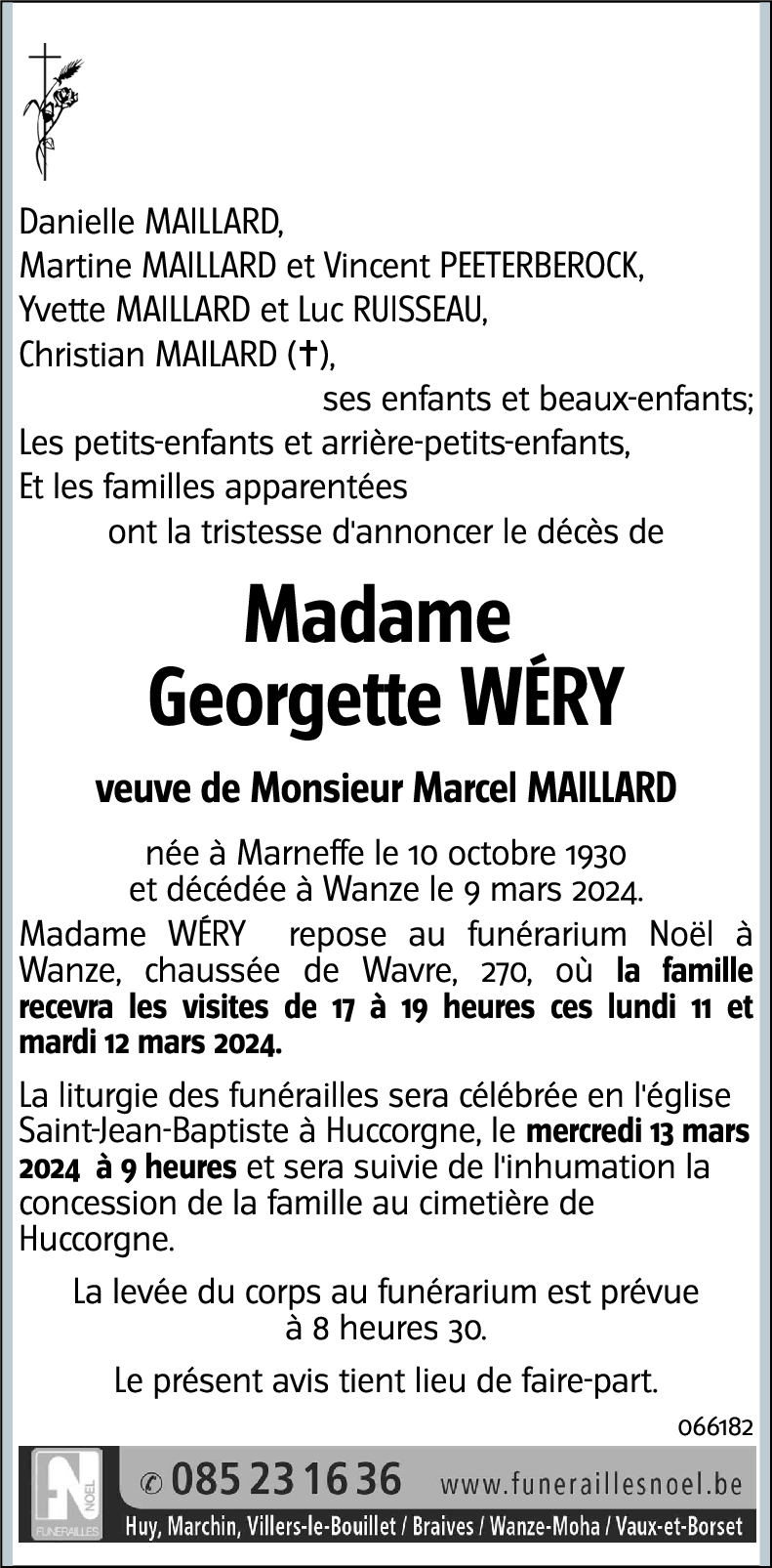 Georgette WÉRY