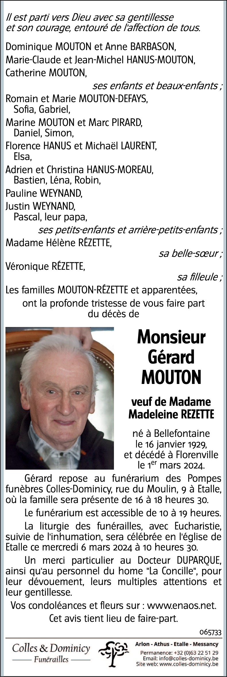 Gérard MOUTON