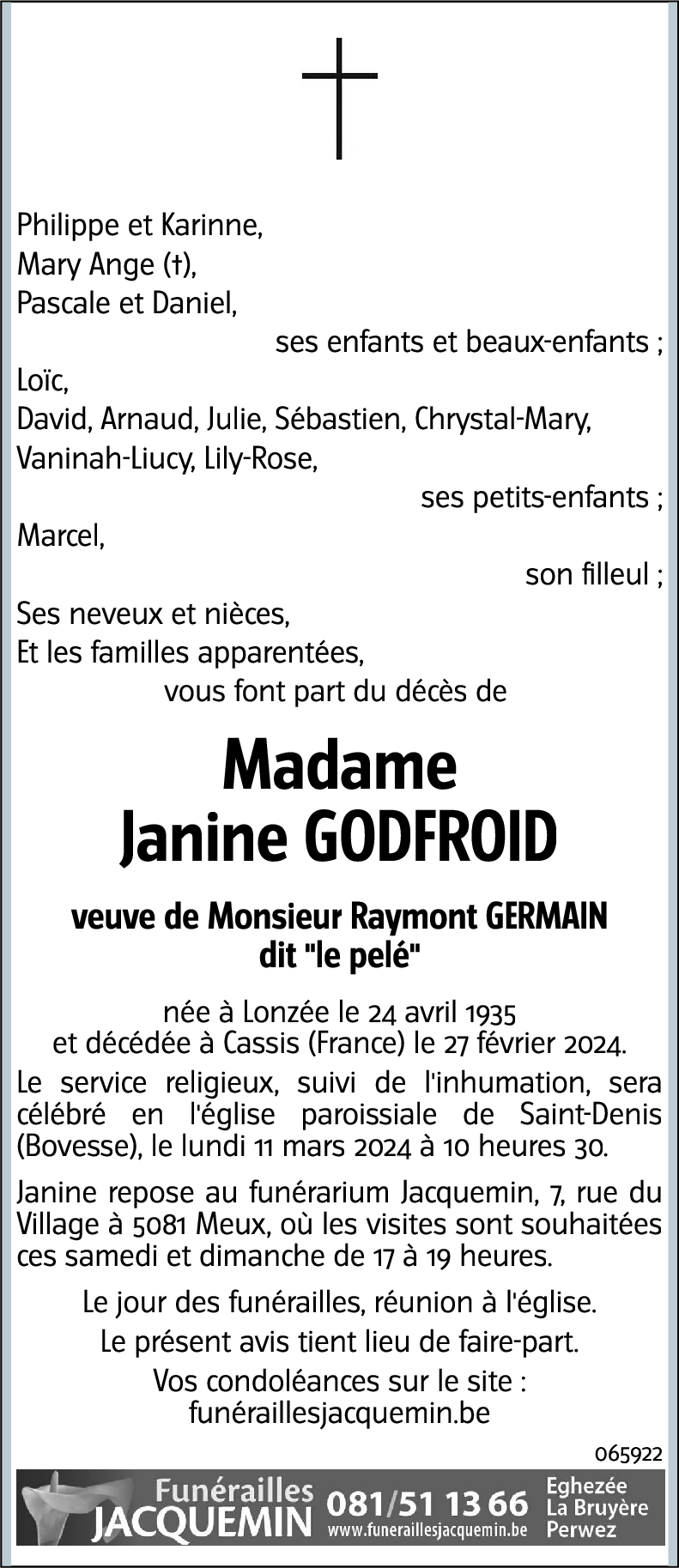 Janine Godfroid