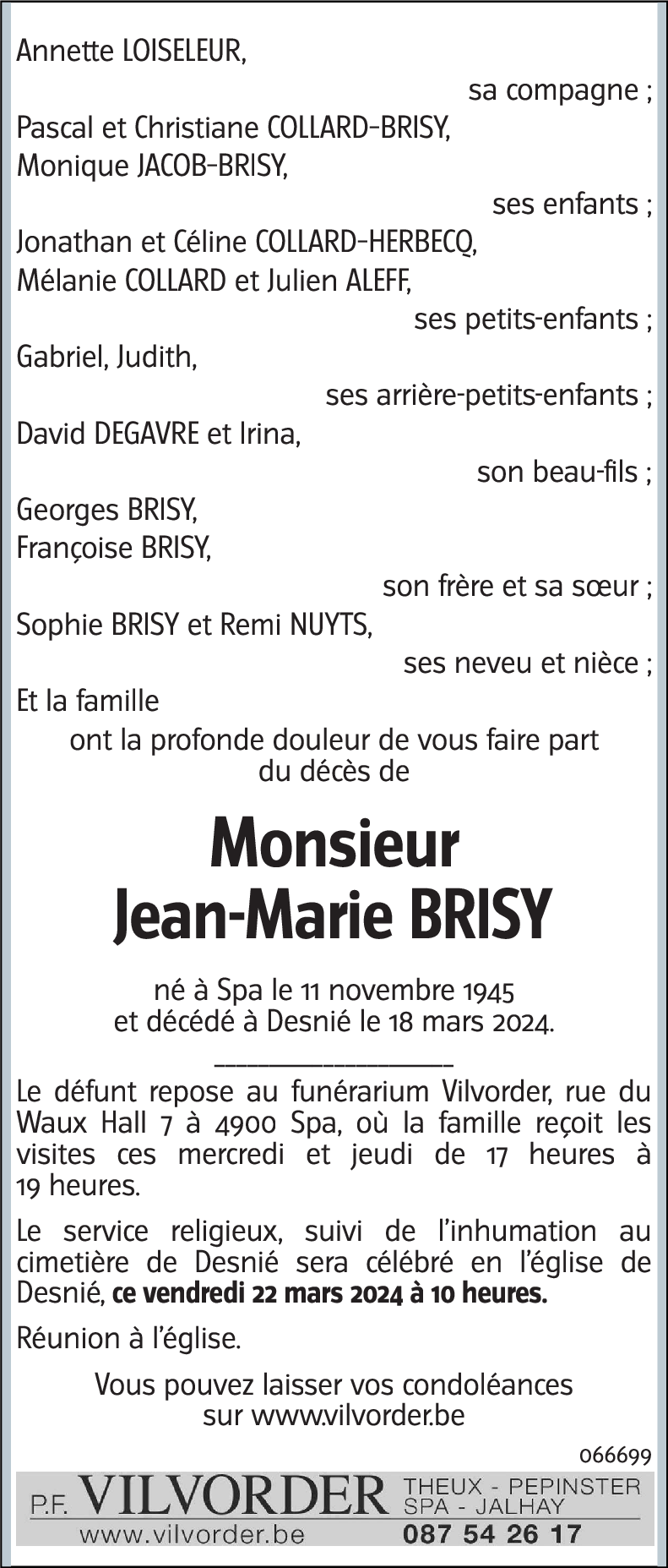 Jean-Marie Brisy