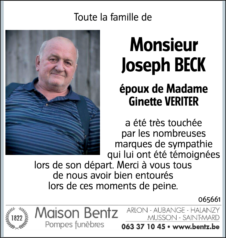 Joseph BECK