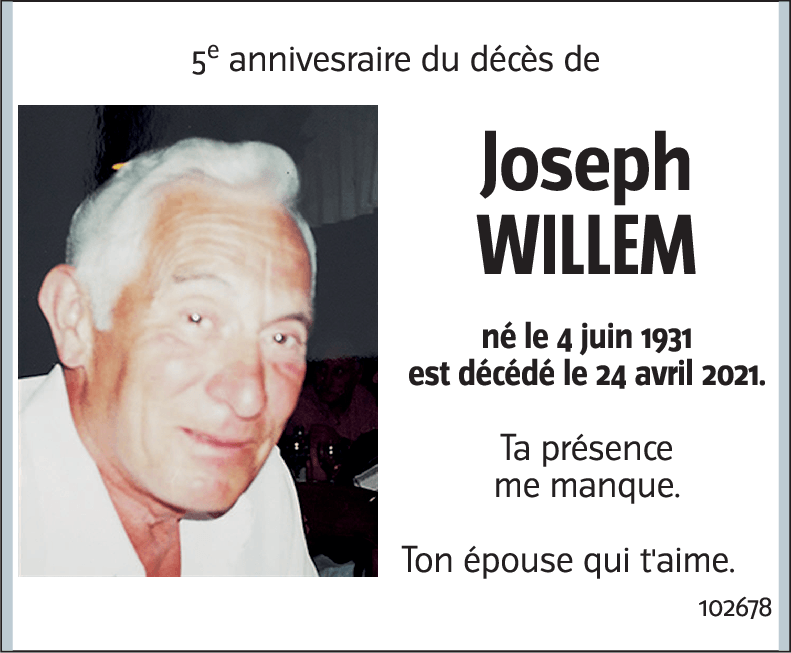 Joseph WILLEM