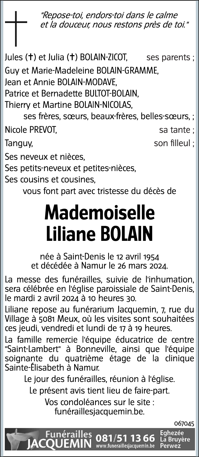 Liliane Bolain