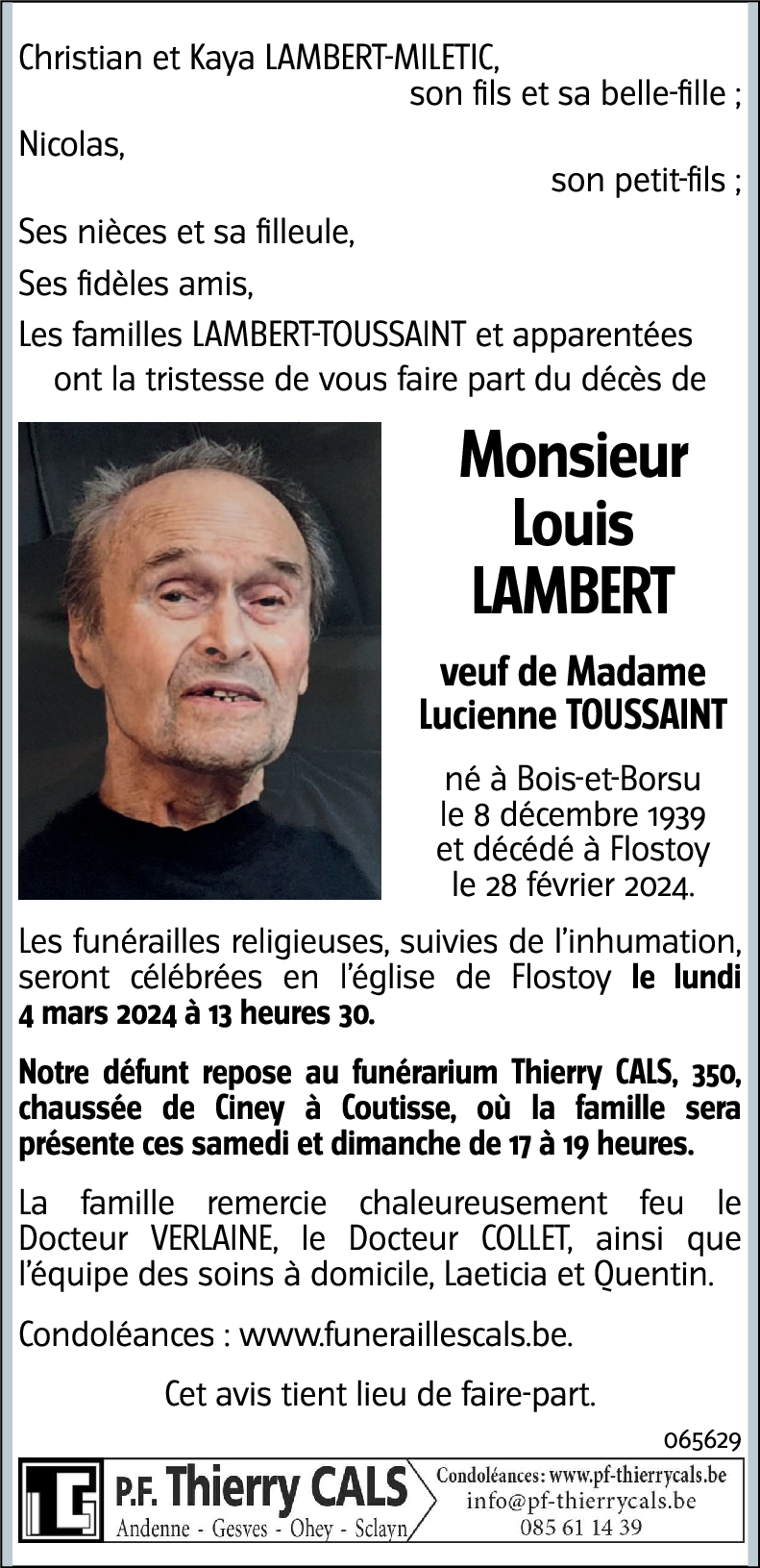 Louis LAMBERT