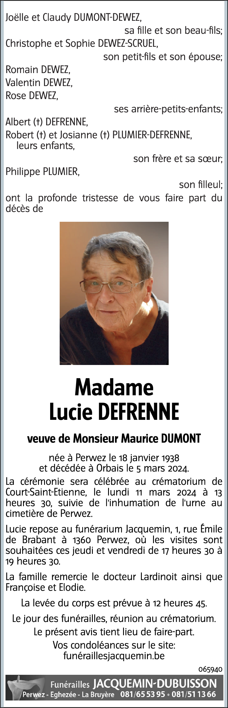 Lucie Defrene