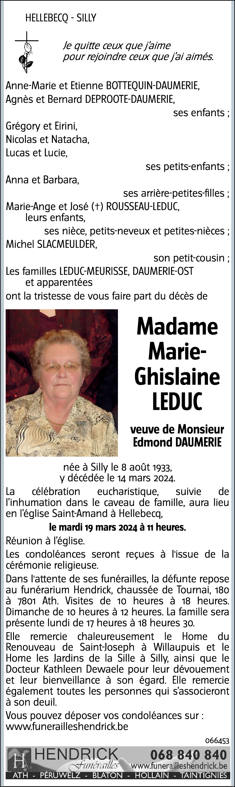 Marie-Ghislaine LEDUC