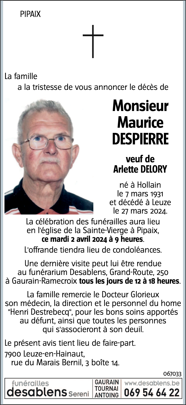 Maurice DESPIERRE