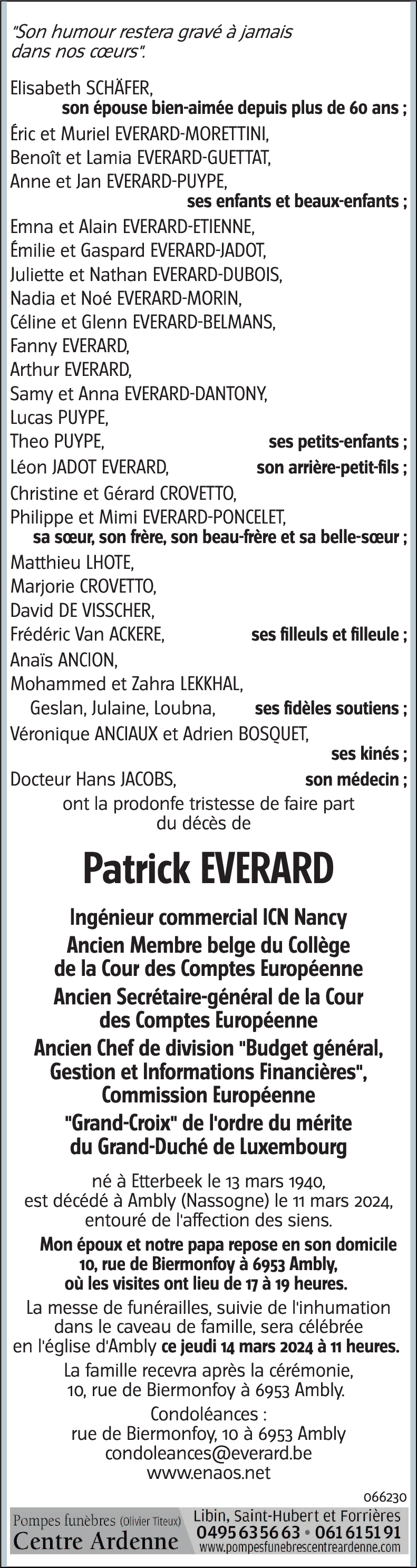 Patrick EVERARD