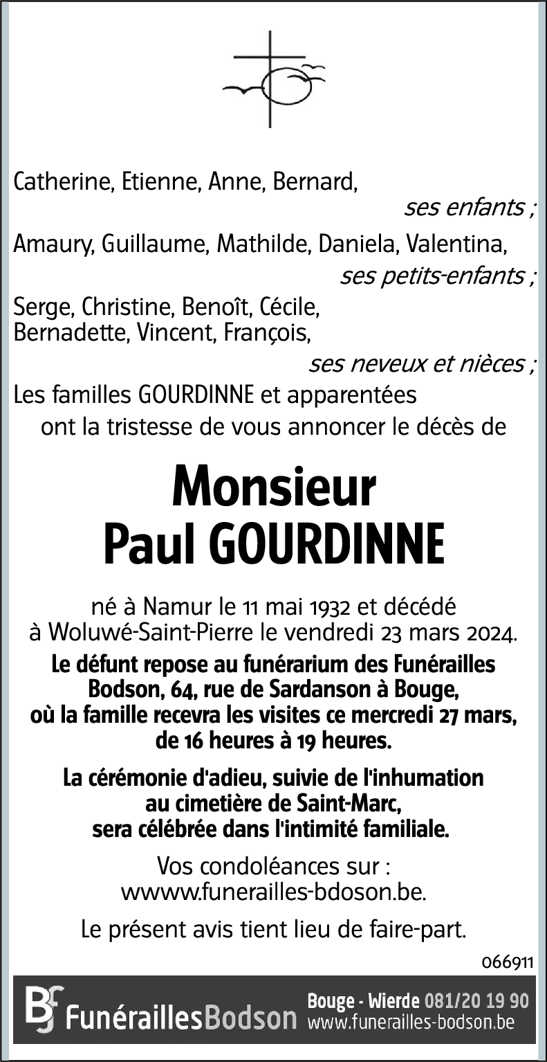 Paul GOURDINNE