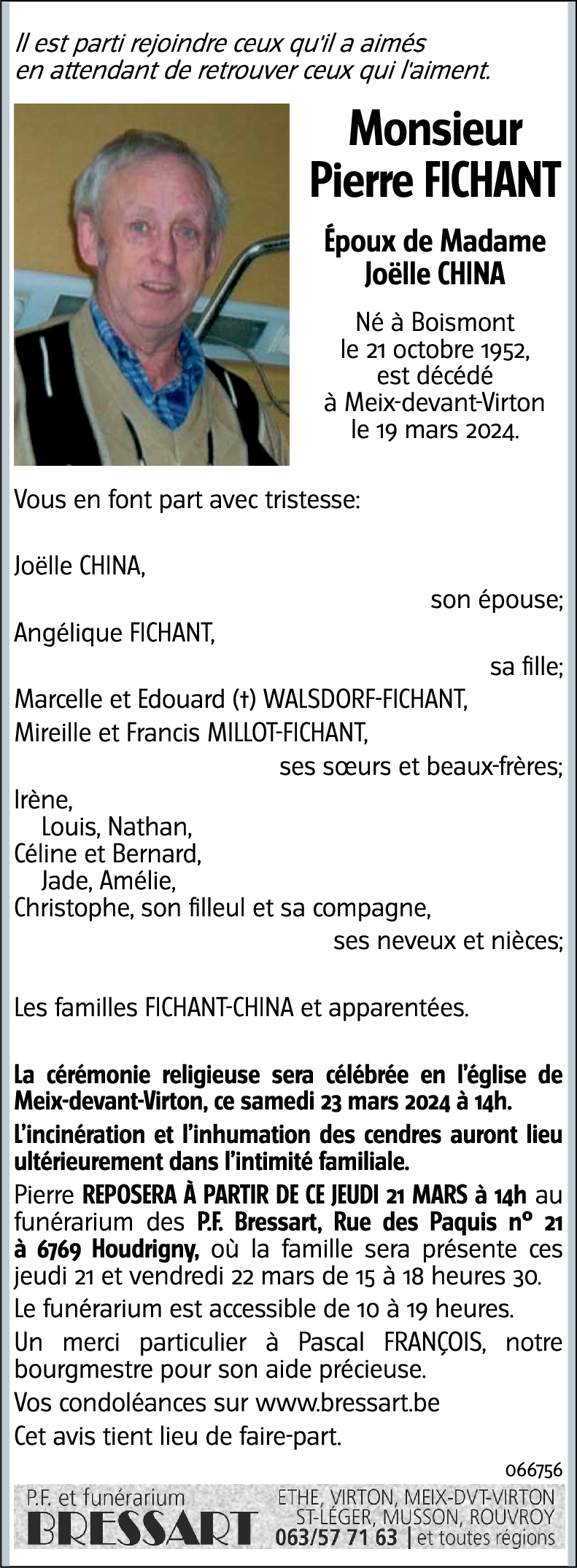 Pierre FICHANT