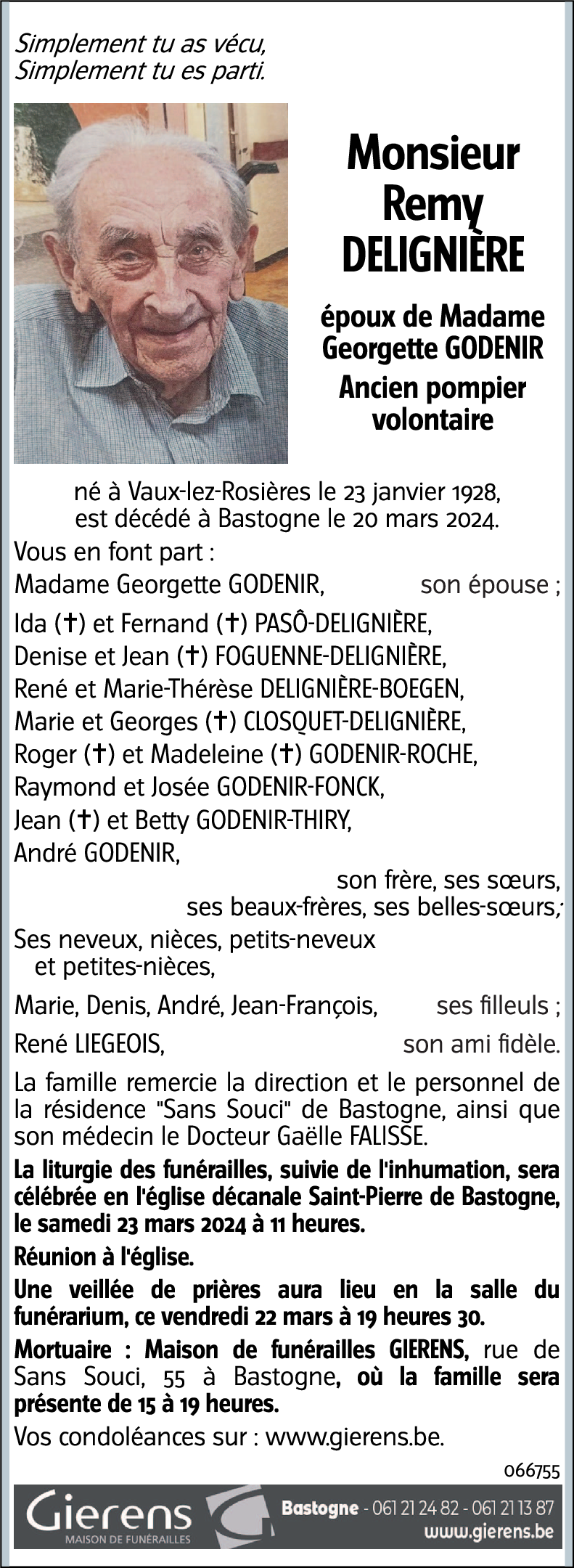 Remy DELIGNIERE
