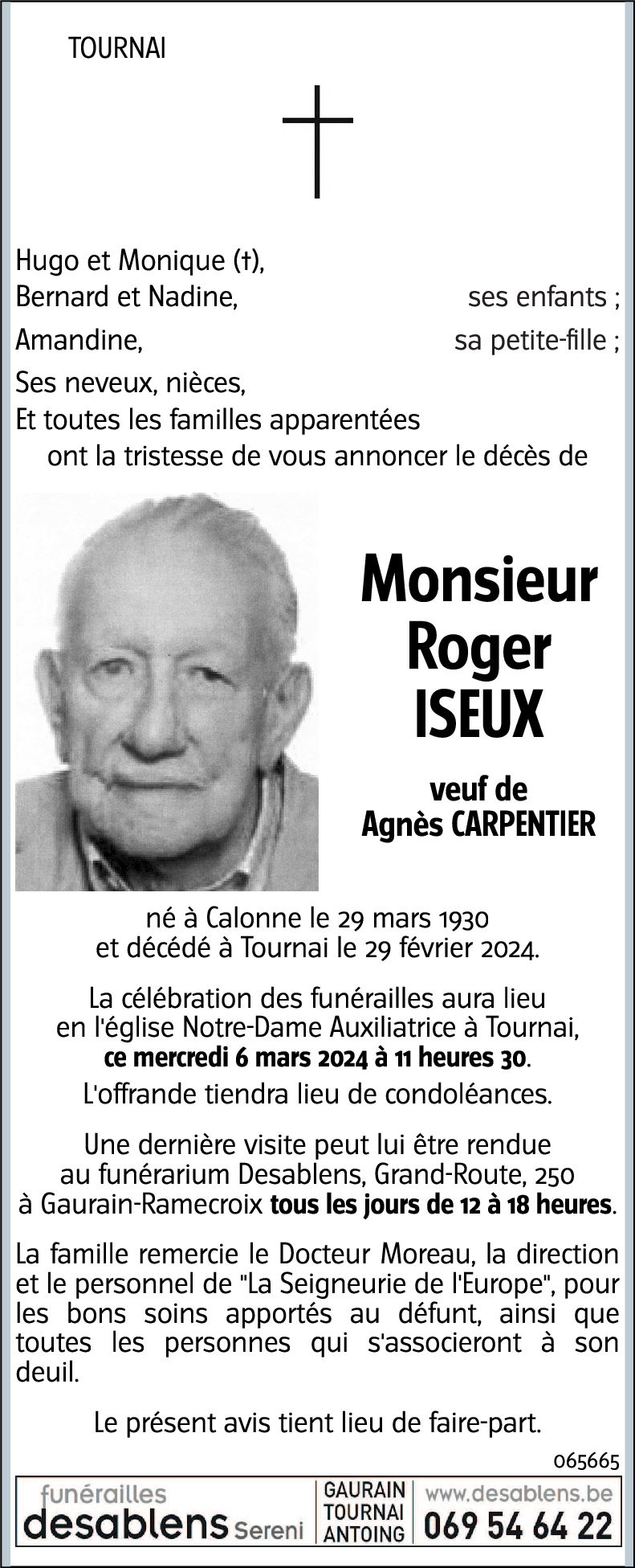 Roger ISEUX