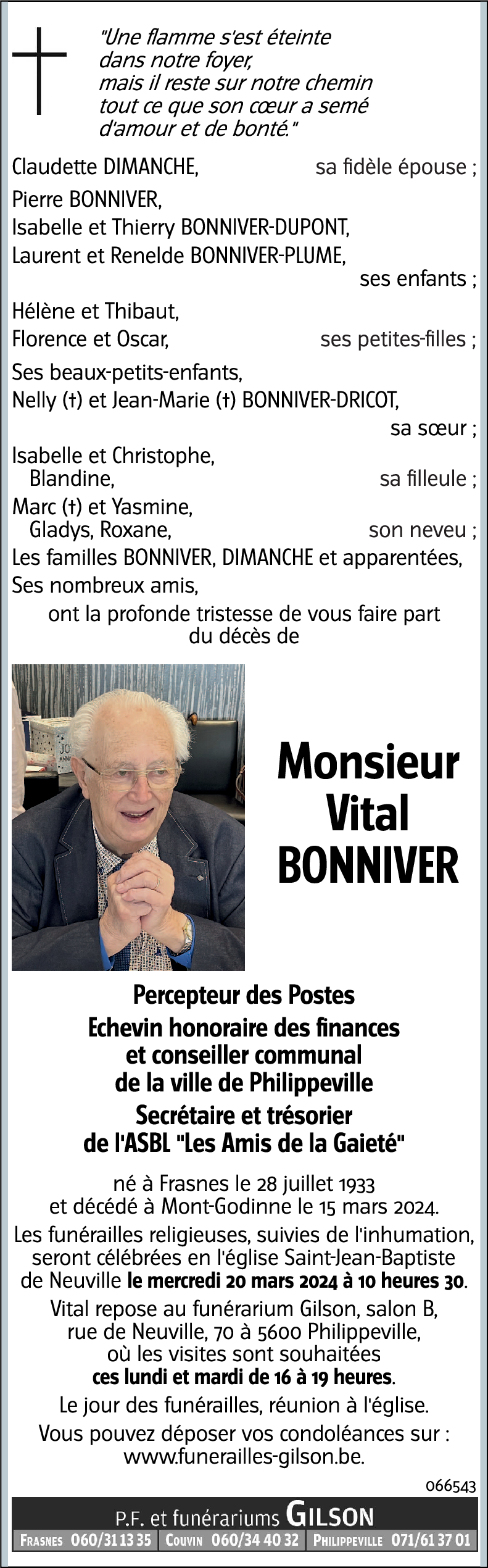 Vital BONNIVER