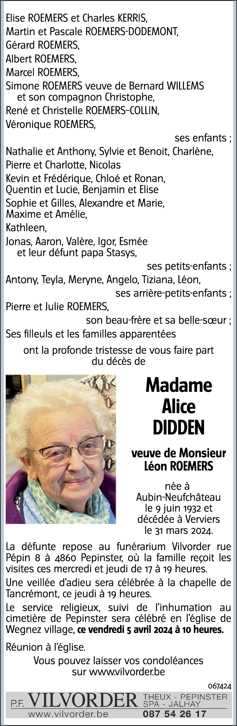Alice Didden