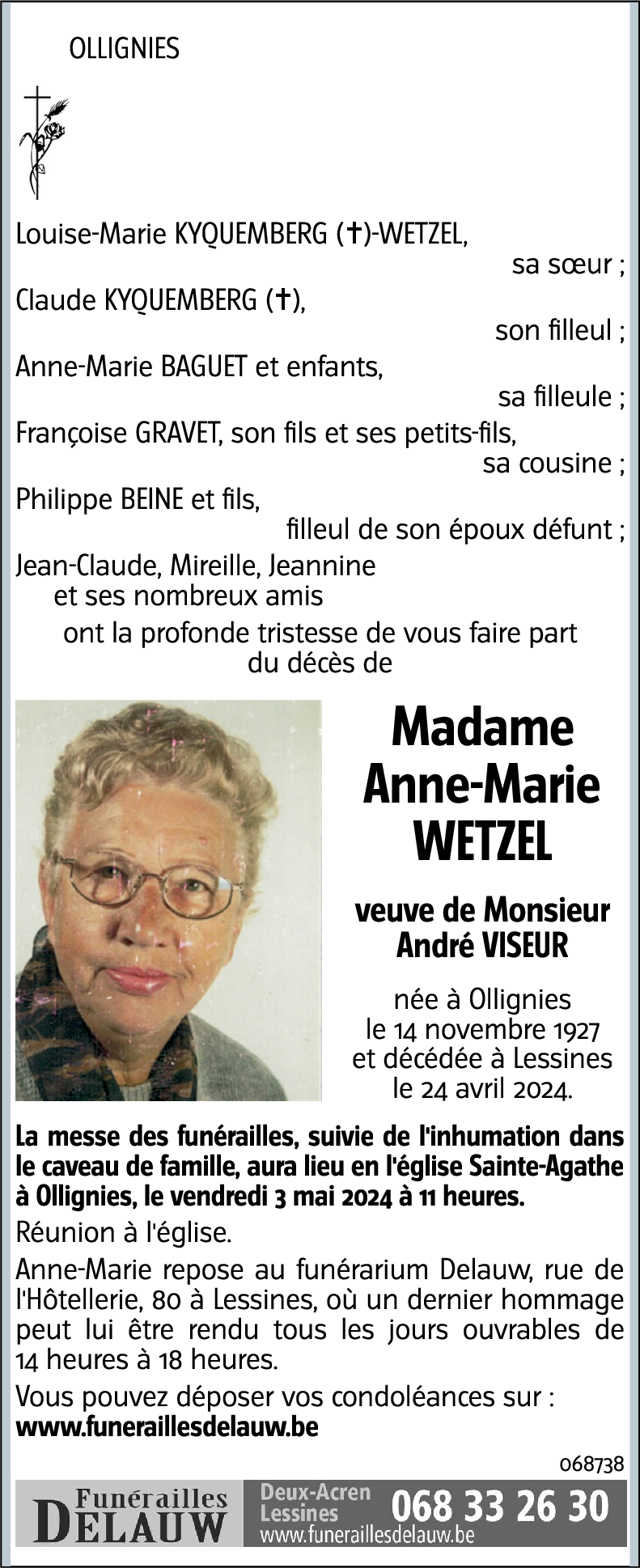Anne-Marie WETZEL