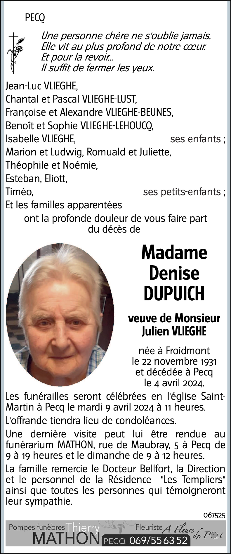 Denise DUPUICH