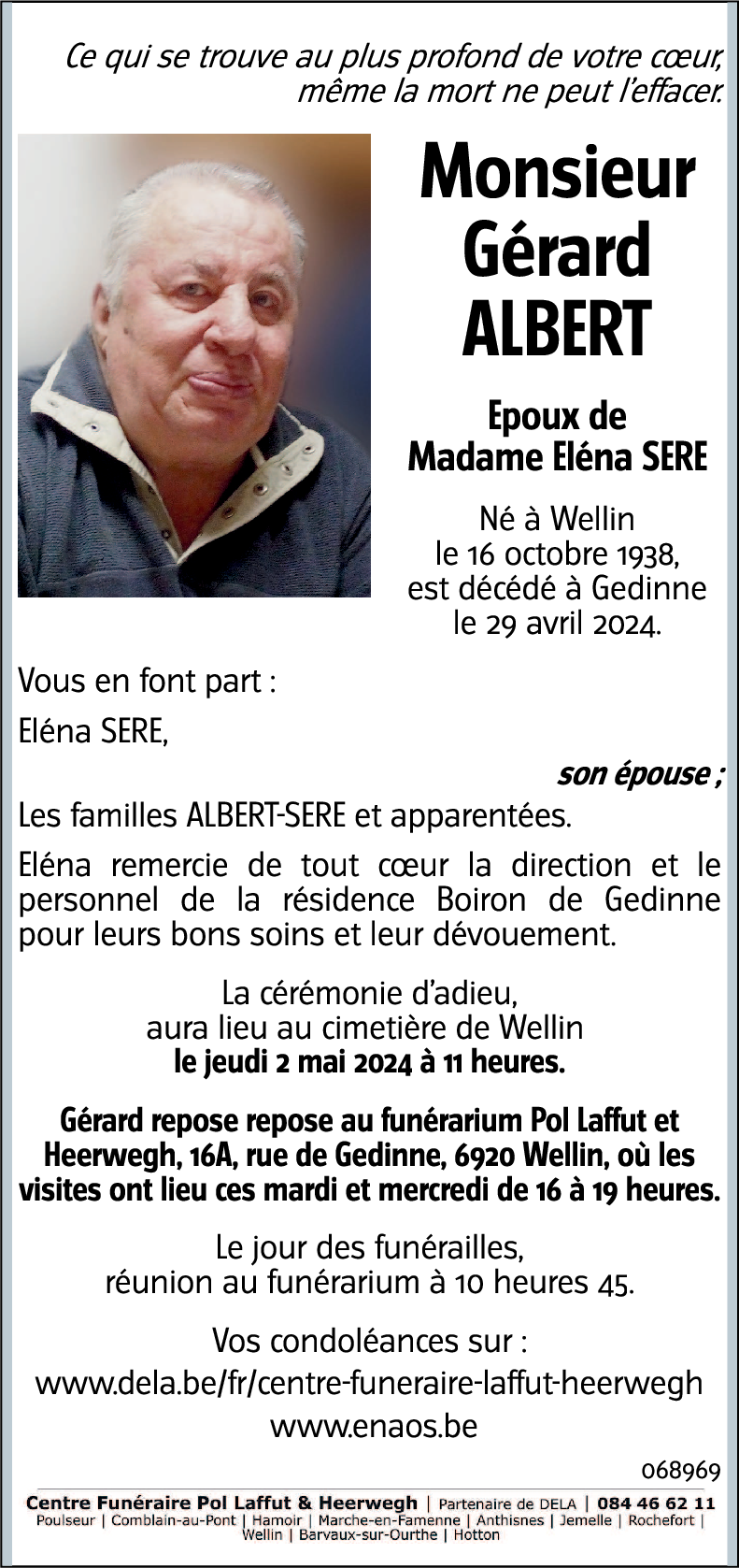 Gérard ALBERT
