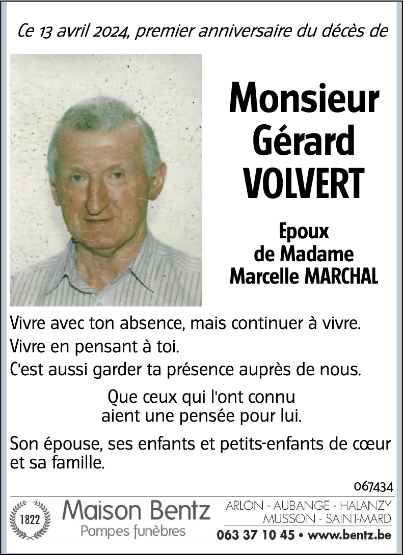 Gérard VOLVERT