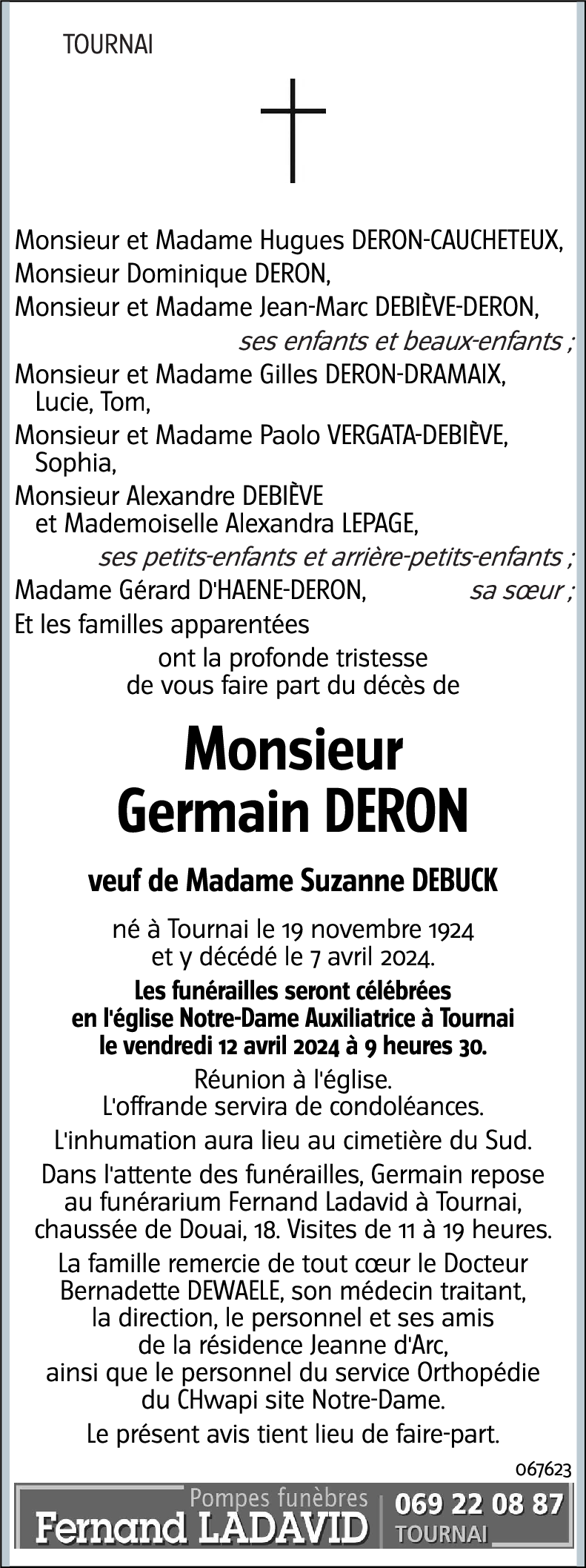 Germain DERON