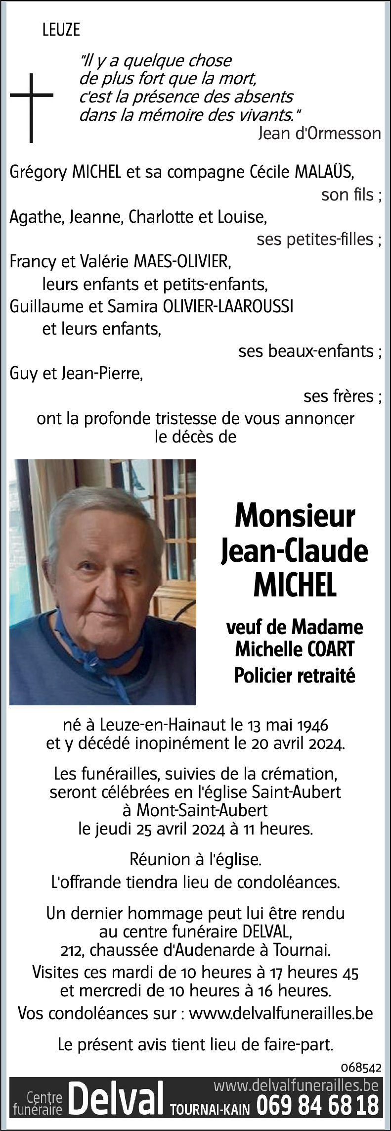 Jean-Claude MICHEL