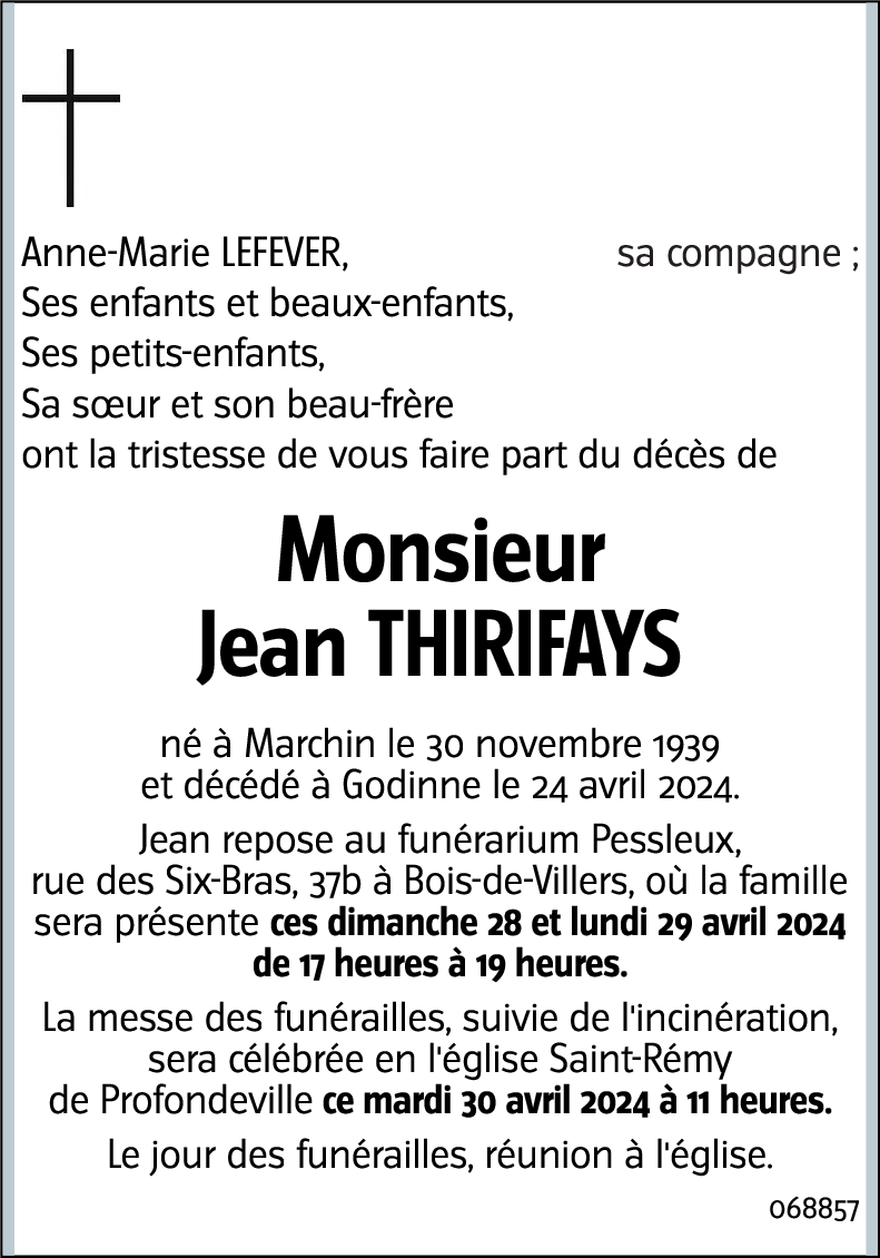 Jean THIRIFAYS