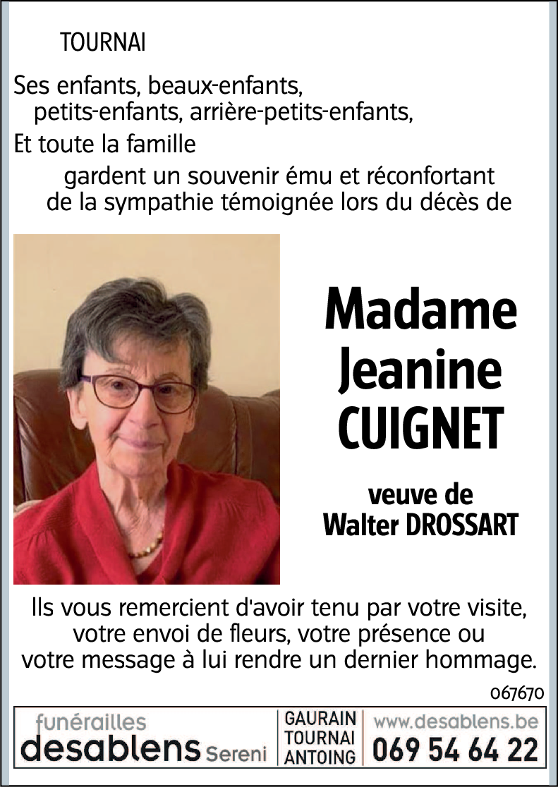 Jeanine CUIGNET