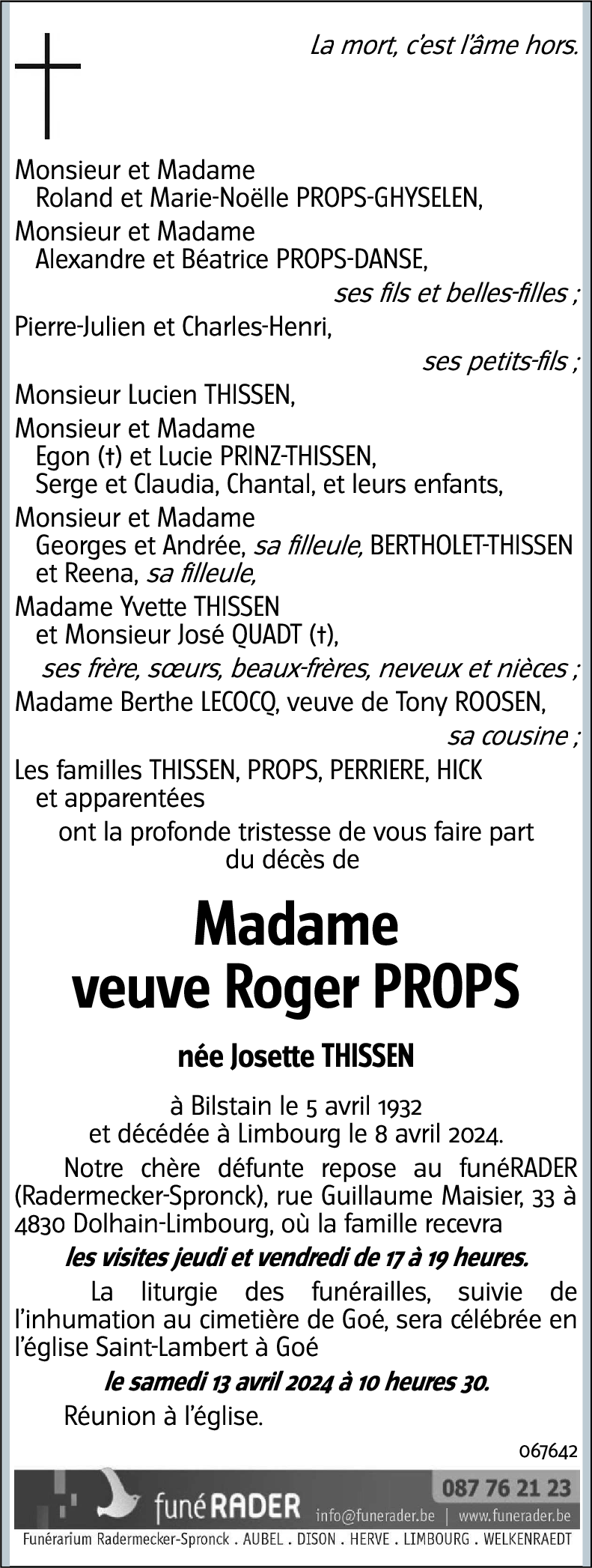 Josette THISSEN